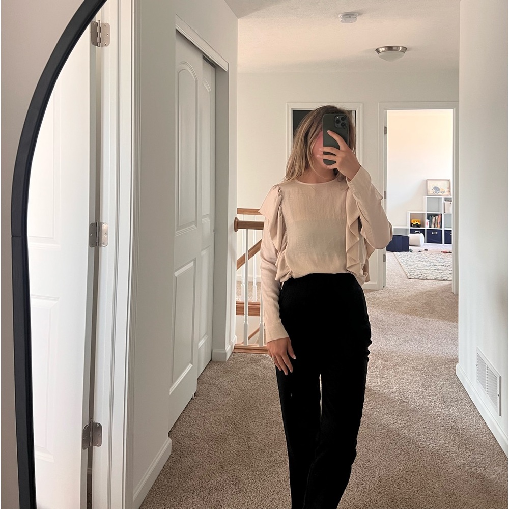 Ruffled blouse